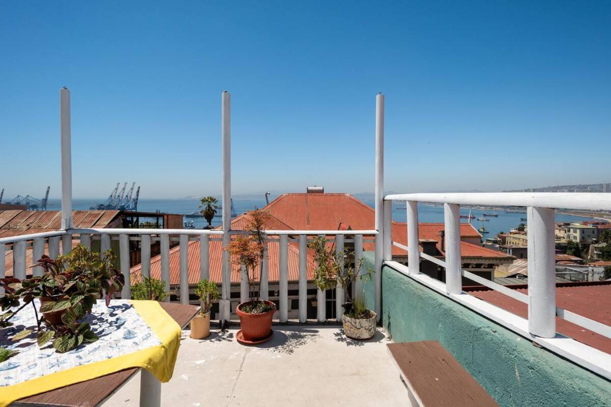 Hotel Casa Fibonacci Valparaíso Exterior foto